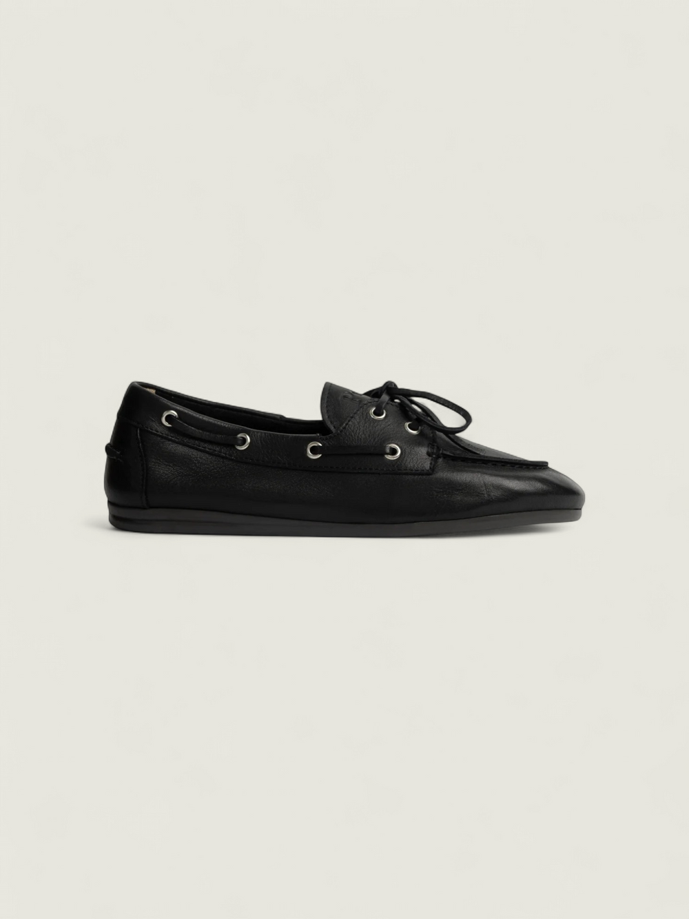 Boat Loafer - Soft Leather | Black