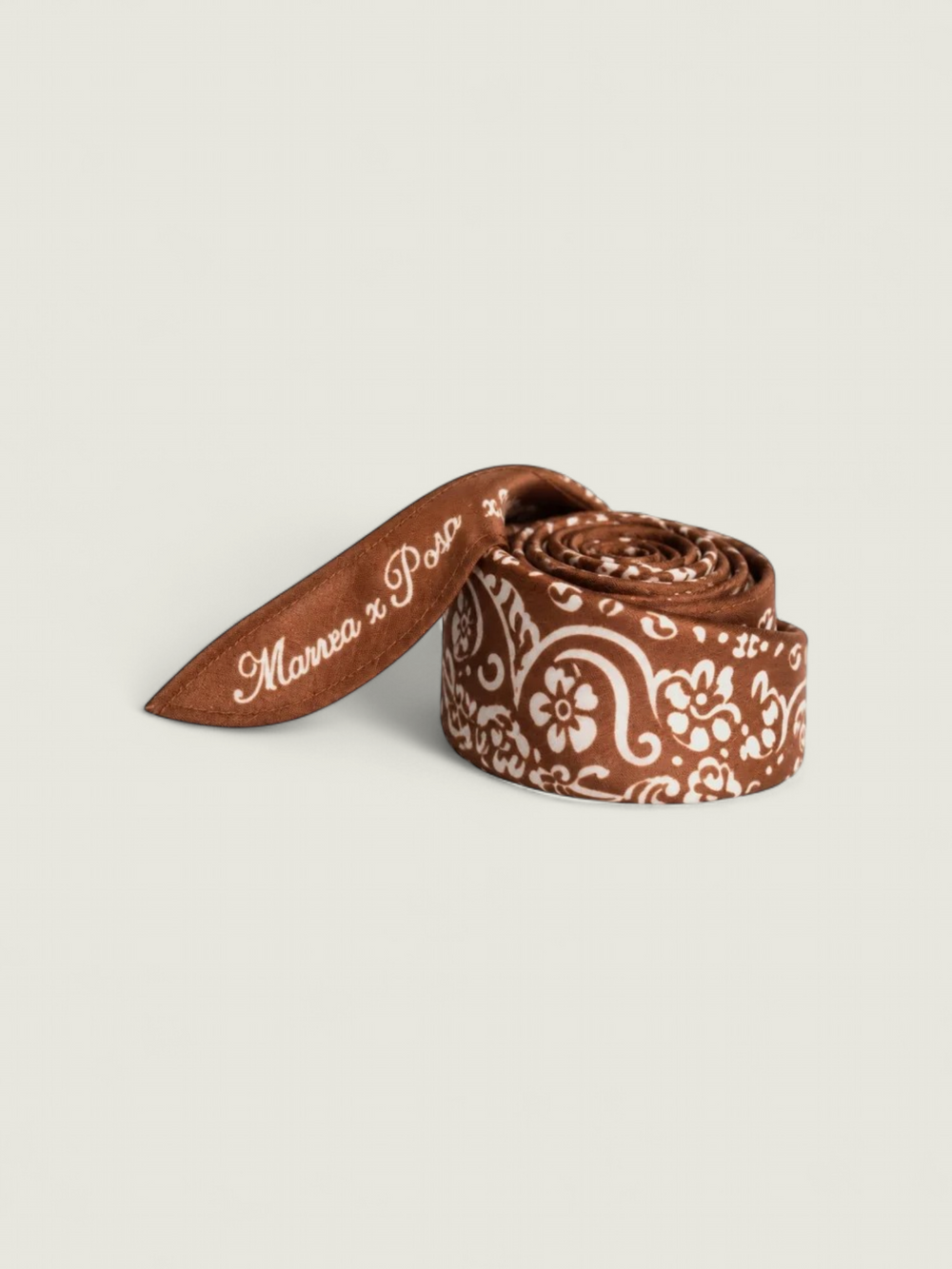 Twilly Scarf X Marrea | Caramello Coast