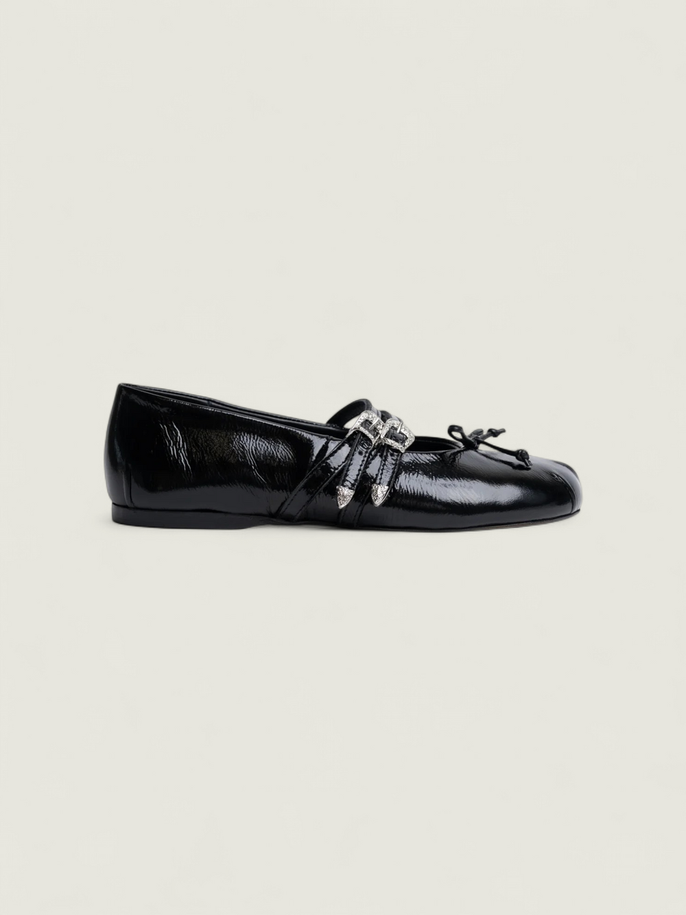 Vita Ballerina Western - Patent | Black