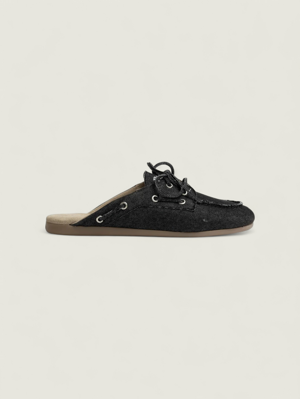 Boat Loafer Mule - Denim | Night blue