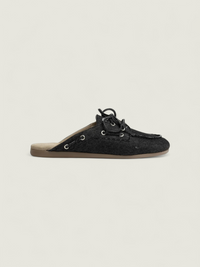 Boat Loafer Mule - Denim | Night blue