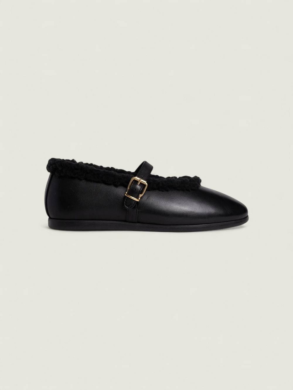 St. Moritz Ballet Flats - Leather | Black