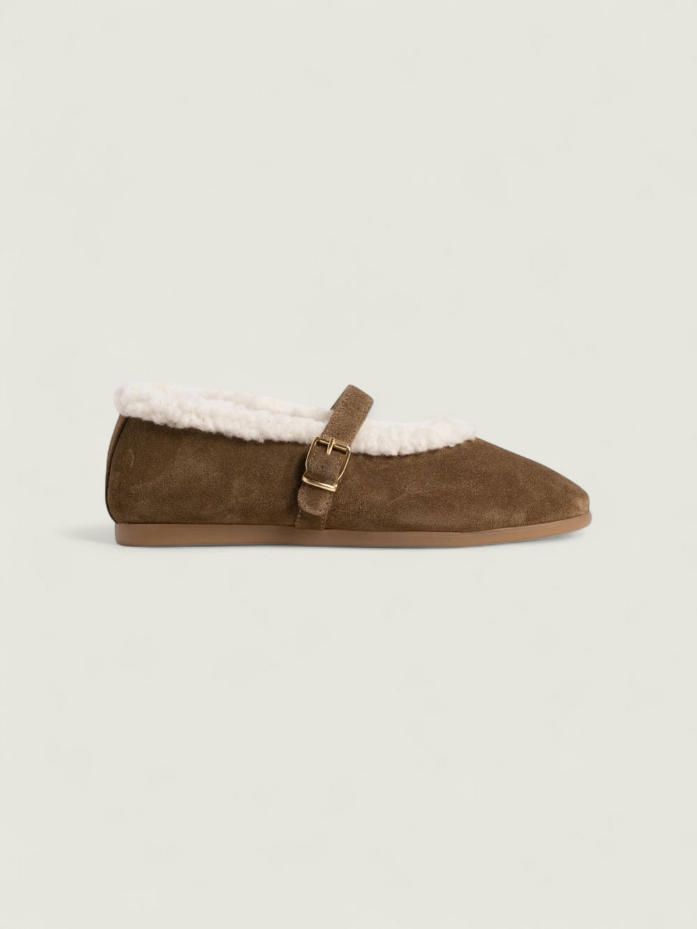 St. Moritz Ballet Flats - Suede | Tabacco