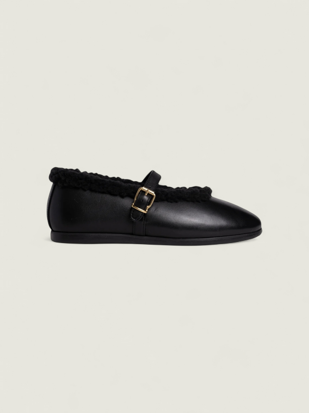 St. Moritz Ballet Flats - Leather | Black