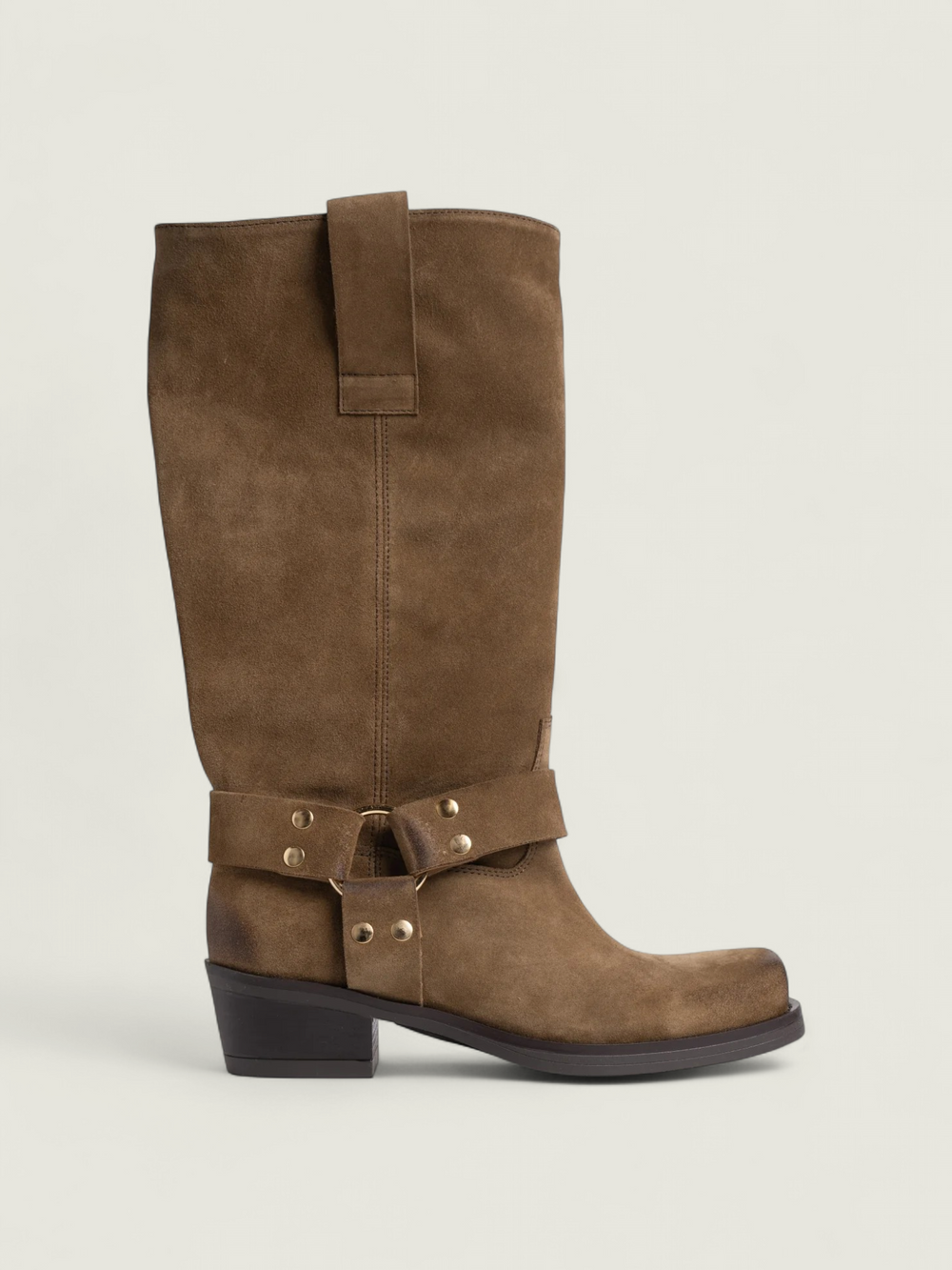 Texas Boot - Suede | Tabacco
